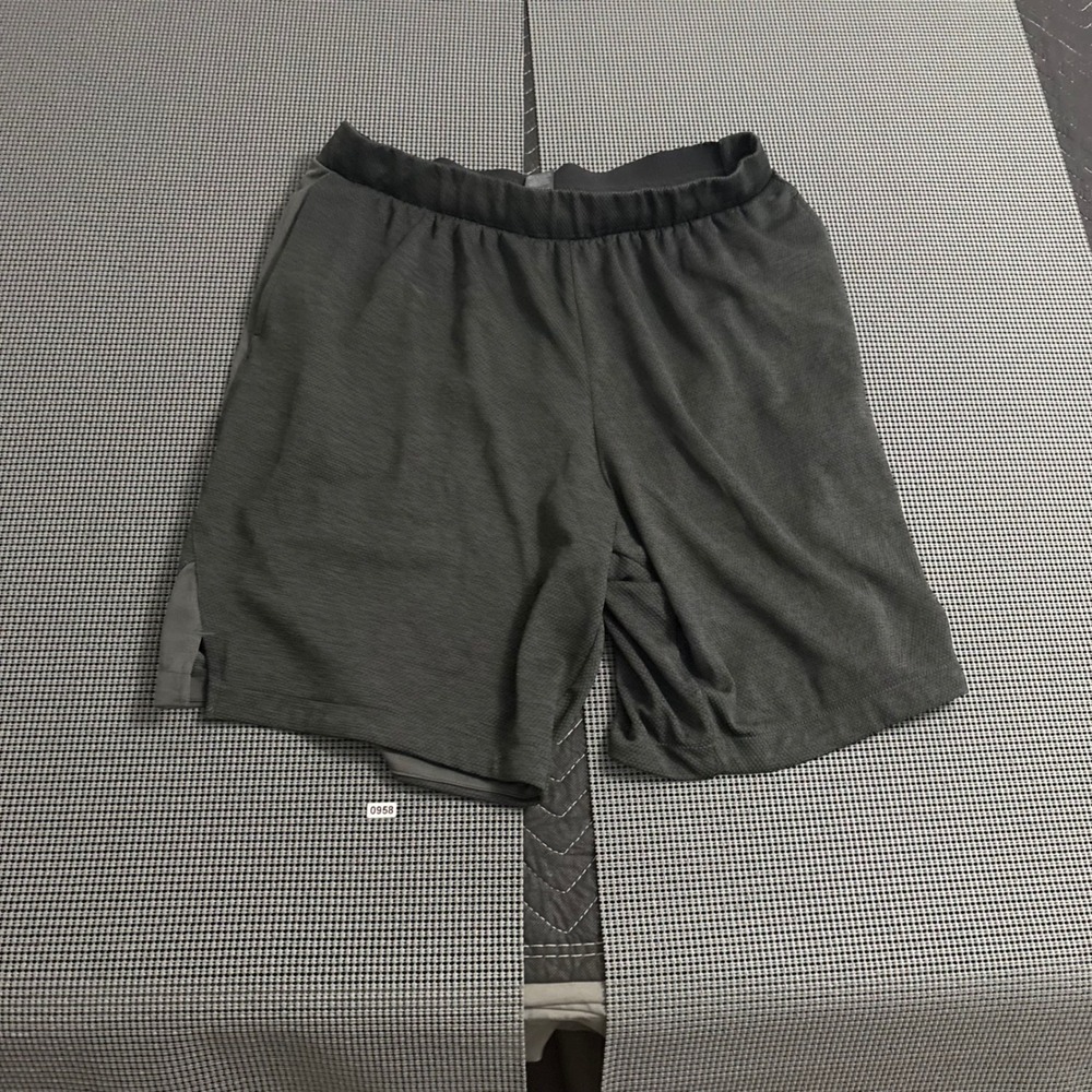 Champion C9 Mens XL‎ Gray Heathered Athletic Workout Shorts 99212-VGR